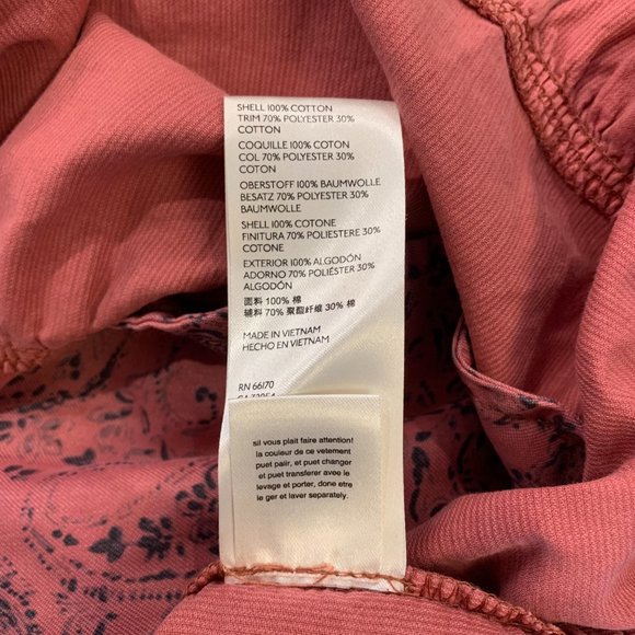 Anthropologie Pilcro Tiered Corduroy Midi Dress, Sz 12 - Picture 12 of 12